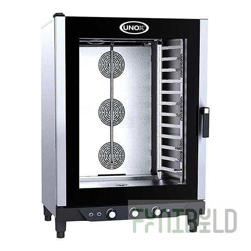 Convection oven UNOX XV 893 (860x882x1250 in, 12 GN 1/1, 380 V, 15.8 kW)