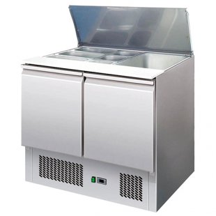 Salad bar COOLEQ S900 (900x698x850 in, V=240l, +2/+8, 2 doors)