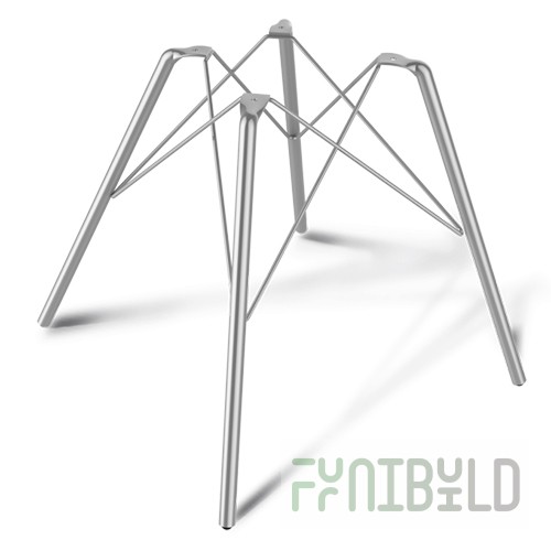 Chair frame SHT-S37 / 909907 (chrome varnish), 470x460x430 in