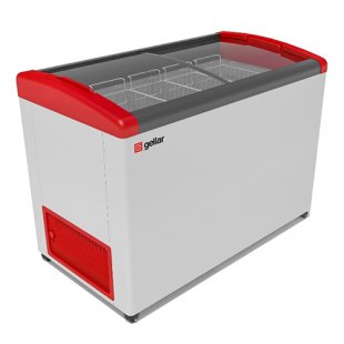 Chest freezer V=410l GELLAR FG 475 E -12.-25C, 1210x650x860, tilt.bench (5 baskets) FROSTOR