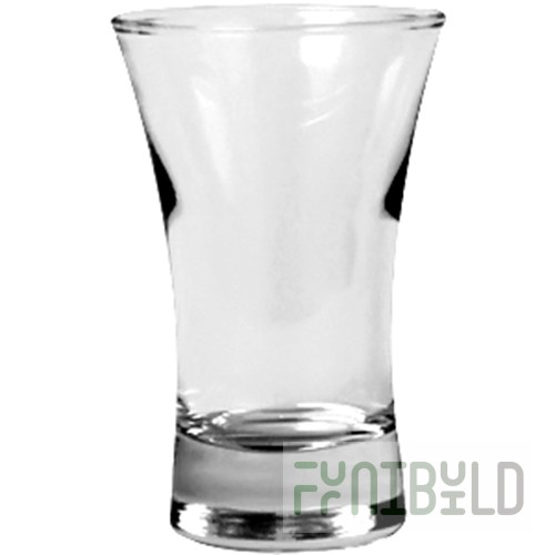 Shot glass 80 ml d=55 h=85 in; transparent "Hot shot" art.01080917, 6 pcs. in pack.