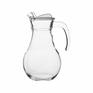 Jug 1.8 l with transparent plastic lid d=109 h=254.5 in BISTRO art. 43934/43934 SL/St in pack 6 pcs.