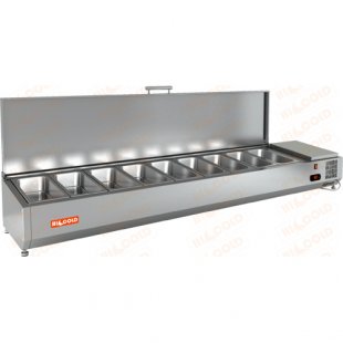Showcase HICOLD VRTU 1970 (1970x385x279mm, 0.31kW, 220V,+2...+7 °C)