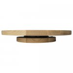 Rotating tray, solid wood, with notches d 30cm Rotating tray, solid wood, with notches d 30cm