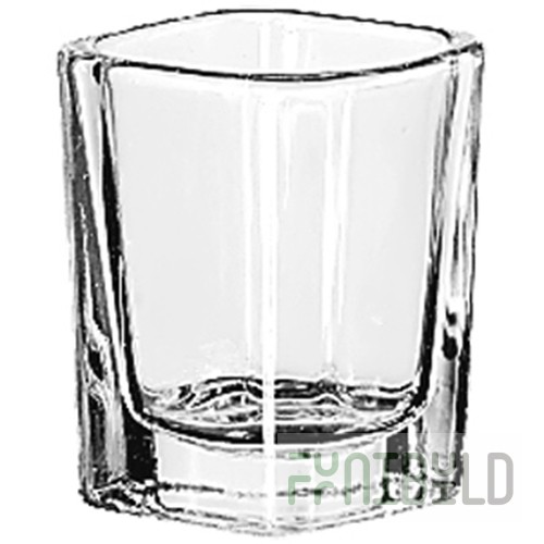 Shot glass 59 ml d=58/48 h=63 l=48 in; transparent “Prism shot” art.1080913, 6 pcs. in pack.