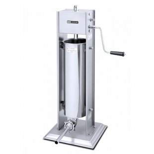 Sausage filler HURAKAN HKN-ISV7 (820x330x305mm, 7l, manual, includes 4 stainless steel nozzles)