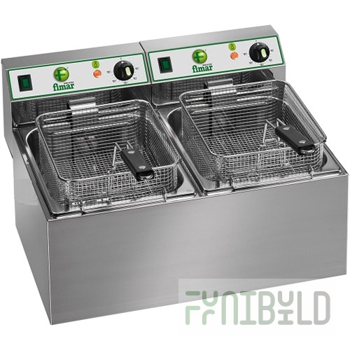 Electric deep fryer Fimar FR88 (565x490x365 in, 6 kW, 220 V)