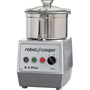 Cutter ROBOT COUPE R5 PLUS (490x280x350 in, 1.2 kW, 400V)