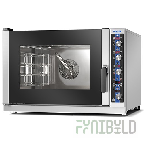 Combi steamer PIRON PF9004D (4 GN1/1 or 600x400, 9.6 kW, 920x895x640)