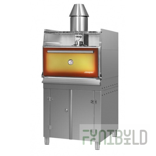Grill oven JOSPER HJX-45LBC (930x700x1505 in, for 100 servings, one grill grate 760x510 in a set)