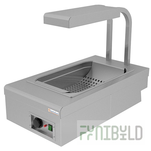 Tabletop bain-marie for French fries Gastrolux NMF-1GN/E (400x730x550 in, 0.8 kW, 220V, AISI 430)