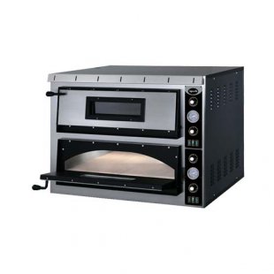 Pizza oven APACH AML44 (1010x850x750 in, 12 kW, 380 V, 2 chambers 720x720x140)