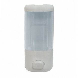 Dispenser for liquid soap DC-25 500 ml. white plastic, 25 pcs. in pack.