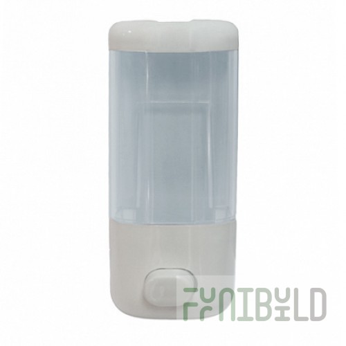 Dispenser for liquid soap DC-25 500 ml. white plastic, 25 pcs. in pack.