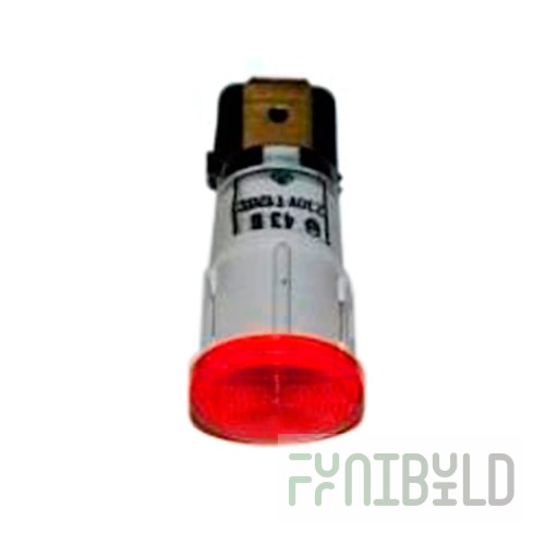 Red signal lamp