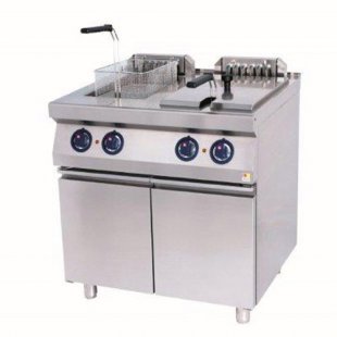 Deep fryer 700 gray KOVINASTROJ EF-T7/28 55863 (800x700x900, 380V, 22.2 kW)