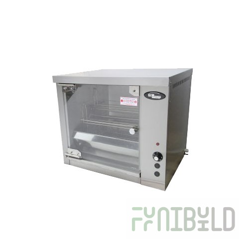 Electric carousel grill F3KME (608x540x665mm, 220V, 3.75kW, weight 48kg)
