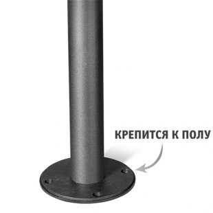 Bar base SHT-TU13/H110 (black) 300x300x1100