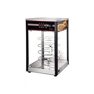Thermal display case for pizza AIRHOT PD (490x490x810 in, 0.65 kW, 230 V)