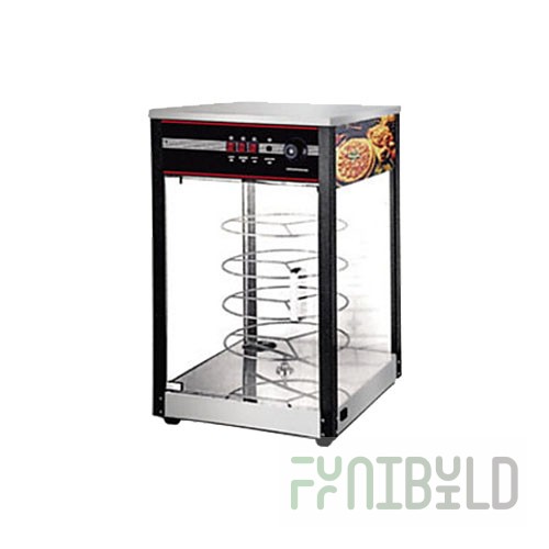 Thermal display case for pizza AIRHOT PD (490x490x810 in, 0.65 kW, 230 V)