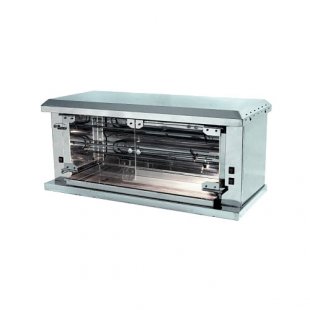 Electric spit grill F2U1E (950x430x600 in, 220V, 4.5 kW, weight 39kg)