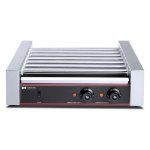 Grill for hot dogs HOT DOG HURAKAN HKN-GW7M (580x330x215mm, 7 rollers, 1.4 kW, 220 V)