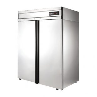 Low-temperature cabinet V=1400l, CB114-G (ШН-1.4) (stainless steel doors) -18 C, 1474x884x2064mm
