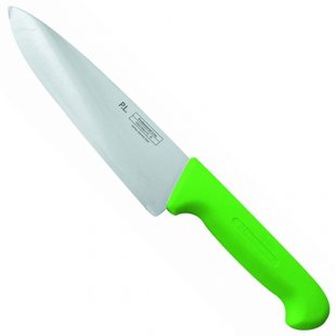 Knife 20 cm, plastic handle green, "Pro-Line"