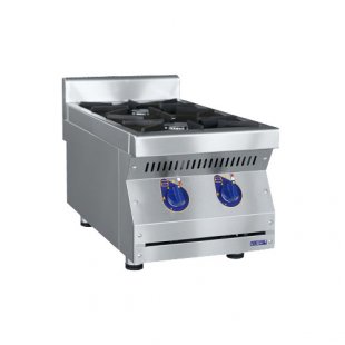 Gas stove 2-burner without oven (tabletop) PGK-27N (700 series, 700x400x470 in)