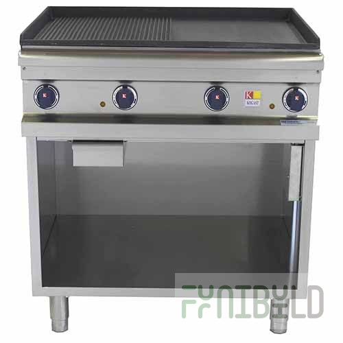 Open frying pan 700 ser KOVINASTROJ EZ-T87/PL 55850 (800x700x900mm, 12kW, 380V)