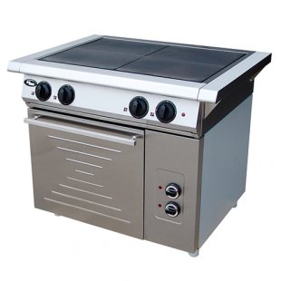 Electric stove 4-burner with oven F4ZhTLpde/24006t (T) (combined) (1050x897x860mm, 16.5 kW, 380V)