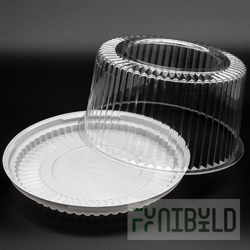 3100/3102 cake stand ⌀ 192x105 ⌀ 165x89 (8+81) in (min. 300 pcs)