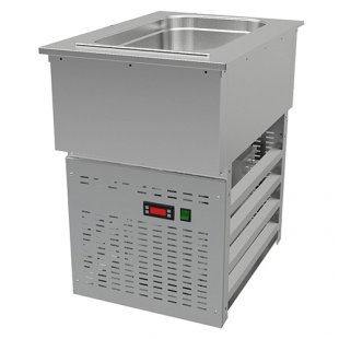 Built-in cooled bath for GN Gastrolux VOV-046/GN (435x640x592 in, 0.2 kW, 220 V)