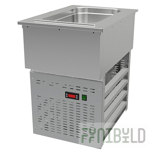 Built-in cooled bath for GN Gastrolux VOV-046/GN (435x640x592 in, 0.2 kW, 220 V)