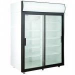 Medium-temperature cabinet V=1000 l, DM110Sd-S 2.0 (glass sliding doors) +1...+10