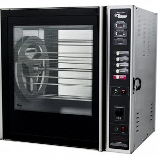 Convection grill f3kel/1 / 22147 (670x830x820mm, loading 24 carcasses, 6 baskets, 6 skewer, 8.9 kW, 380 V)