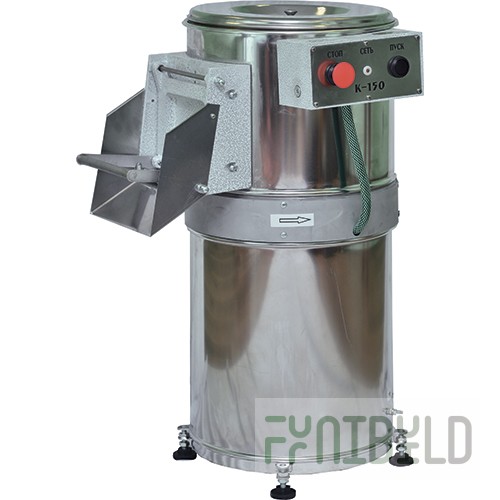 Potato peeler K-150 (565x460x800mm, 150 kg/hour, load 6-8 kg, 0.37 kW, 380 V)