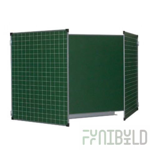 Board with a lined surface-cell-ruler DK32r