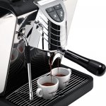 Coffee machine Nuova Simonelli Oscar II AD Black (auto.1 low.gr. 300x400x408 in, 220V, 1.2 kW) Coffee machine Nuova Simonelli Oscar II AD Black (auto.1 low.gr. 300x400x408 in, 220V, 1.2 kW)