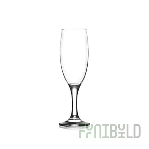 Champagne glass 190ml d=50, h=193mm, LAV Misket art. LV-MIS535YHD, in pack.6 pcs.