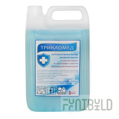 TRICLOMED liquid antibacterial soap, 5 kg, art.9027