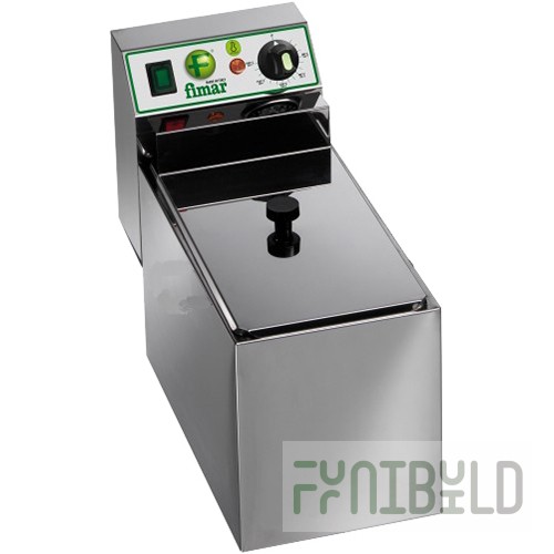 Electric deep fryer Fimar FR8 (270x490x365 in, 3 kW. 220 V)