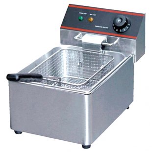 Tabletop electric deep fryer HEF-11L (325x450x350mm, 11l, 3.5kW. 220V) 1 capacity