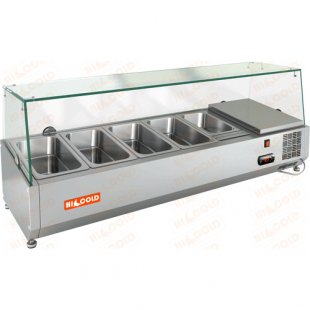 Showcase HICOLD VRX 1200 (1200x385x459mm, 0.15 kW, 220V,+2...+7 °C)