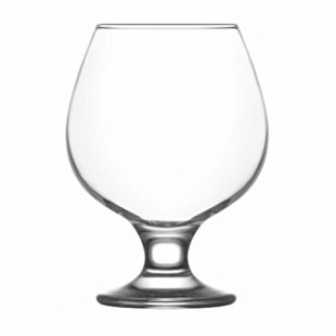 Glass for cognac 390ml d=64 h=124mm, Misket, art.LV-MIS568YHD, in pack.6 pcs.