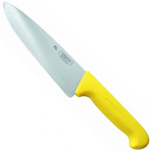 Knife 20 cm, plastic handle yellow "Pro-Line"