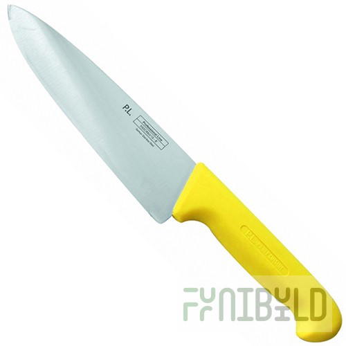 Knife 20 cm, plastic handle yellow "Pro-Line"