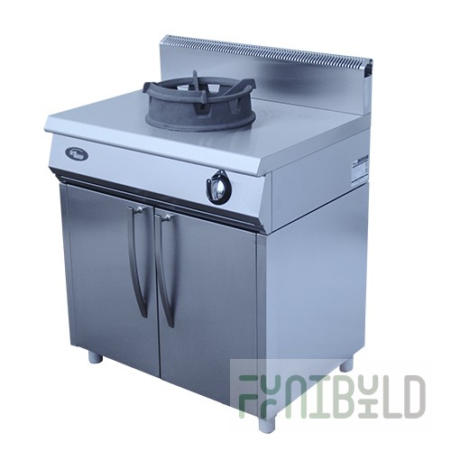 Gas stove 1-burner without oven F1PG/600/50059 (for WOK pans) (600x800x1050, 8 kW)