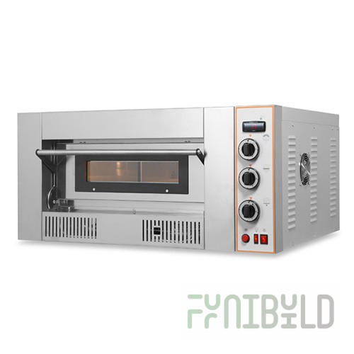 Gas pizza oven Resto Italia OVEN RG4 (1000x920x475 in, 13.2 kW, pizza diameter 28 cm, 1 section)