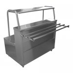 Bain-marie for 1-dish 2 confitures Lira-Profi (MEP-1B/LP) (1120x705(1030)x1220(1240)mm, 2 kW, 220/380 V)